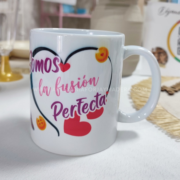 Taza dragon ball fusión perfecta