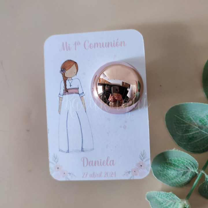 Bálsamo Labial Tarjeta Comunión Niña...