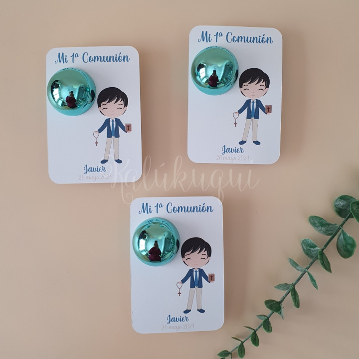 Bálsamo Labial Tarjeta Comunión Niño...