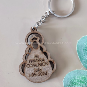 Llavero Virgen del Rocío...