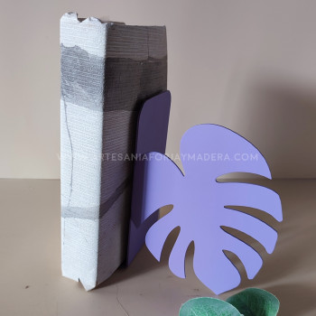 Sujetalibros Hoja Monstera 2