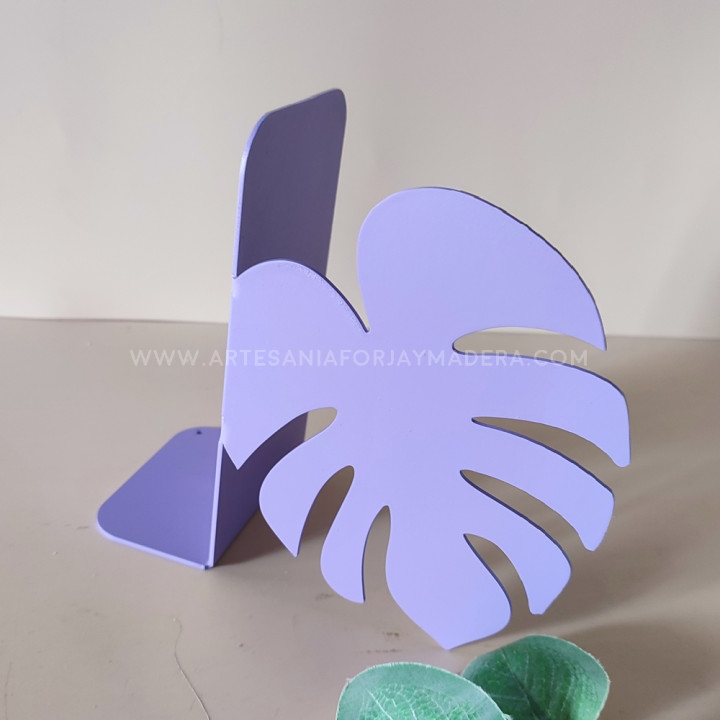 Sujetalibros Hoja Monstera