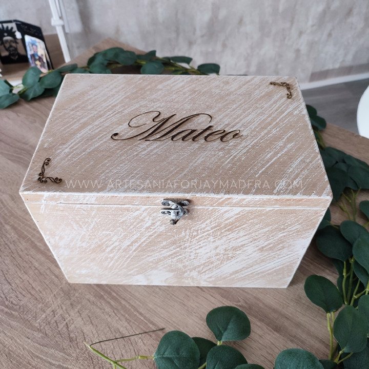 Caja para recuerdos de eventos