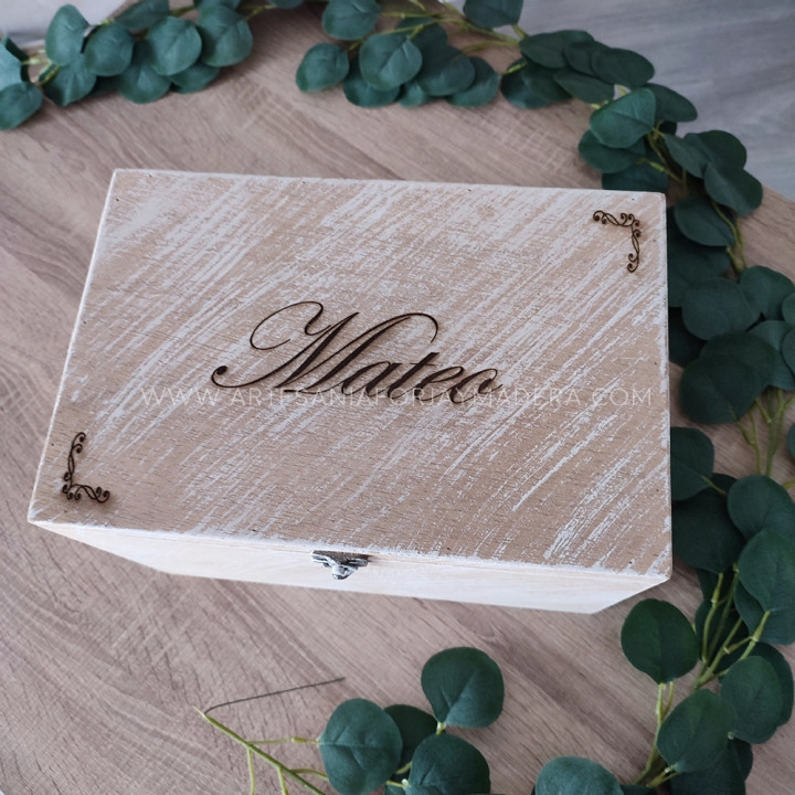 Caja para recuerdos de eventos