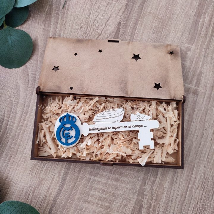 Caja Llave Basic 3d Real Madrid