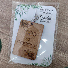 Llavero Todo es posible