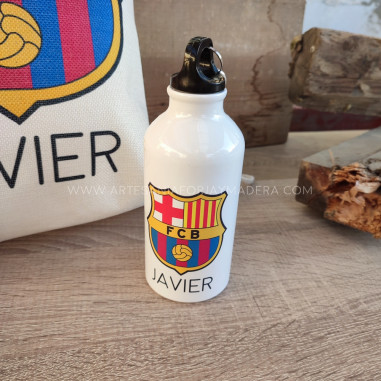 Pack Mochila + Botella Barcelona futbol