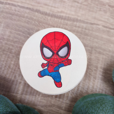 Tirador Ilustración superheroe spiderman