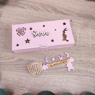 Caja Llave Tridimensional Warner