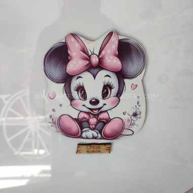 Marco de Firmas 3d Minnie Mouse Disney
