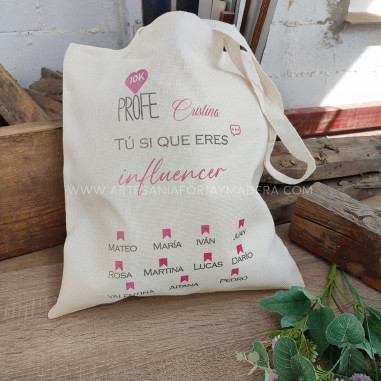 Bolsa tote bag Profe Influencer