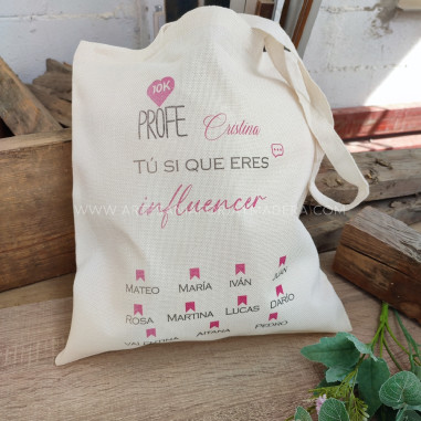 Bolsa tote bag Profe Influencer