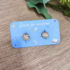 Pendientes Paleta pintura