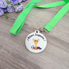 Medalla infantil Bien jugado 2