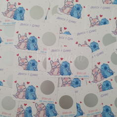 Rasca y Gana Stitch y Angel 2