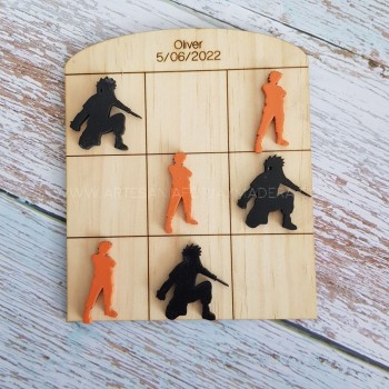Juego 3 en Raya Naruto