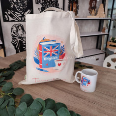 Pack Bolsa tote bag + Taza...