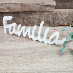 Letras Decorativas Familia