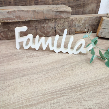 Letras Decorativas Familia