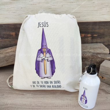 Pack Mochila + Botella Nazareno...