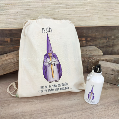 Pack Mochila + Botella Nazareno...