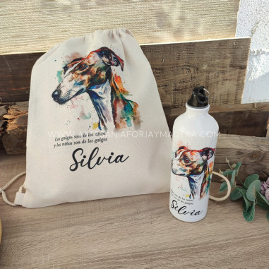 Pack Mochila + Botella Galgo