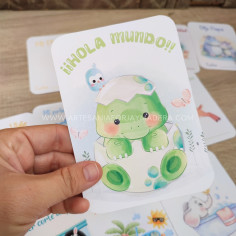 Tarjetas Meses Recién...