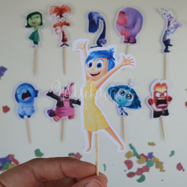 Pack de 10 Mini Topper Indise Out...