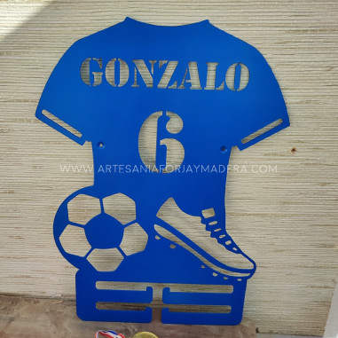 Medallero Camiseta de Futbol