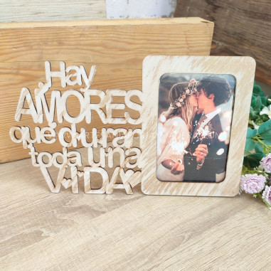 Portafotos Hay amores que duran