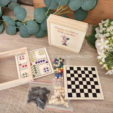 Juego Parchís Minnie Disney