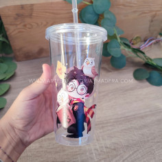 Vaso con Pajita Harry Potter 2