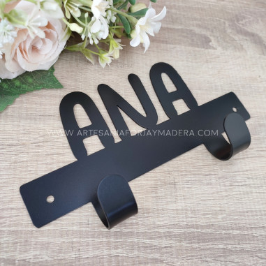 Percha Sencilla con nombre