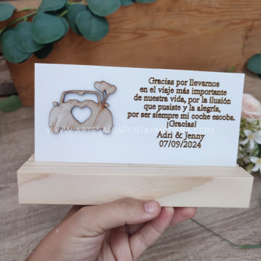 Regalo Chofer Boda