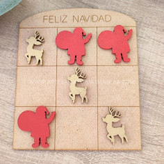 Juego 3 en Raya Navidad...