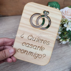 Tarjeta Pedir Matrimonio