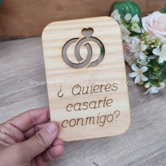 Tarjeta Pedir Matrimonio 2