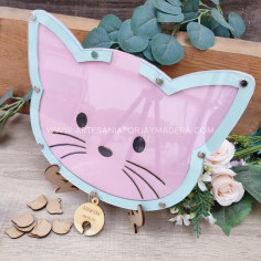 Hucha Gato con fichas para... 2
