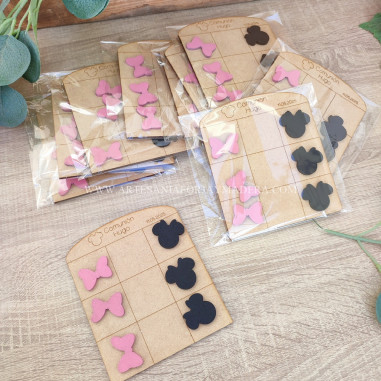 juego de mesa exclusivo con diseño de minnie