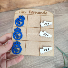 Juego 3 en Raya Futbol Real...