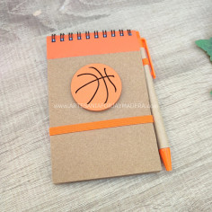 Libreta con Boli Baloncesto