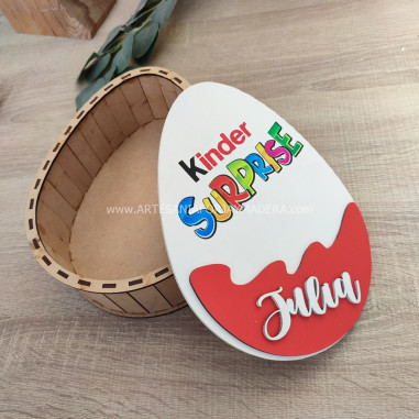 Caja Sorpresa Huevo Kinder
