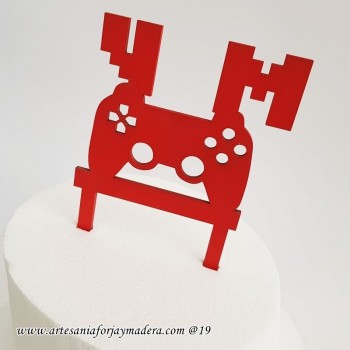 cake topper Mando Gamer