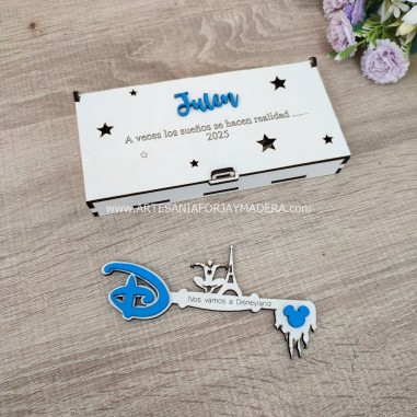 Caja Llave Basic 3d Blanco con Llave...
