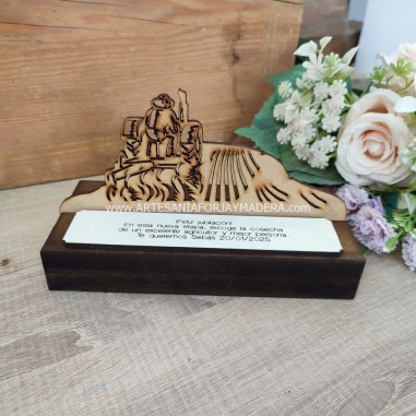 Regalo Jubilacion Agricultor con tractor