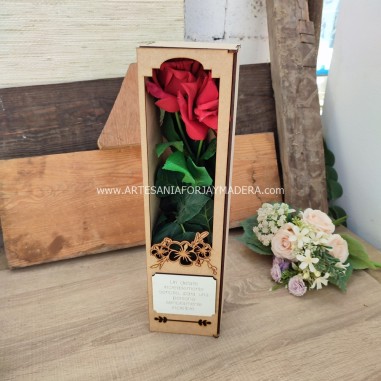 Caja para flores