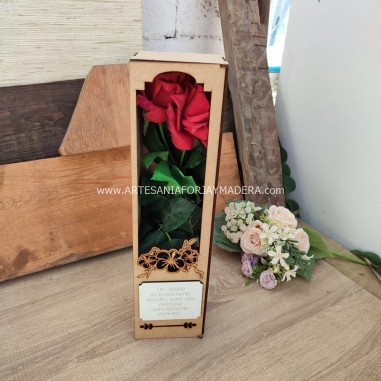 Caja para flores