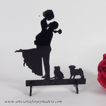 Cake Topper Pareja con...