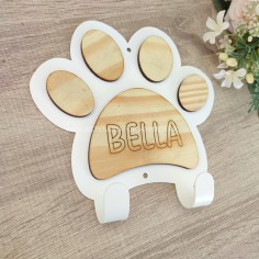 Percha huella de perro 2