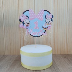 Cake Topper Sencillo Minnie... 2